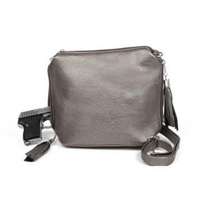 Pewter conceal carry purse